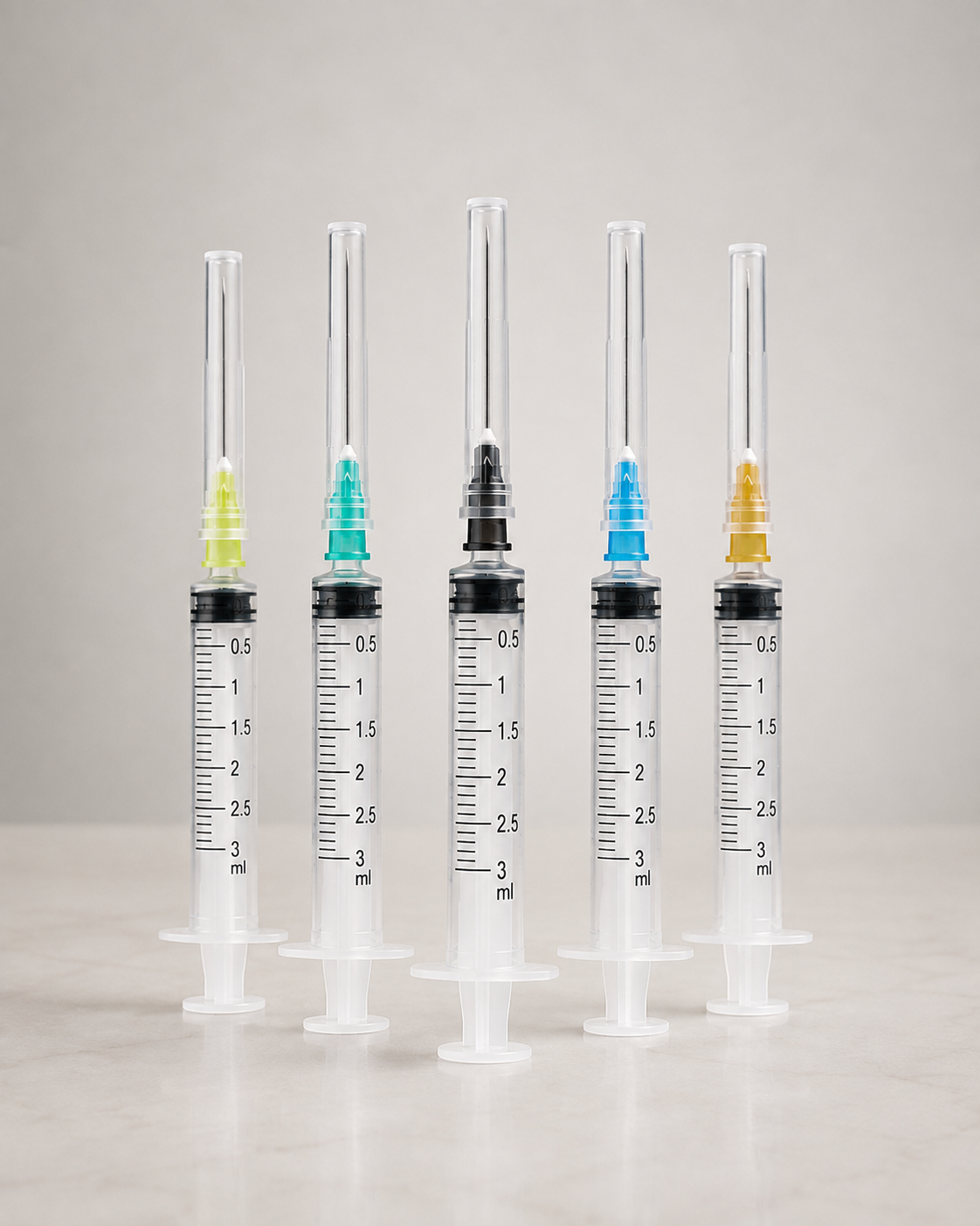 3ml Syringe + 18G Needle